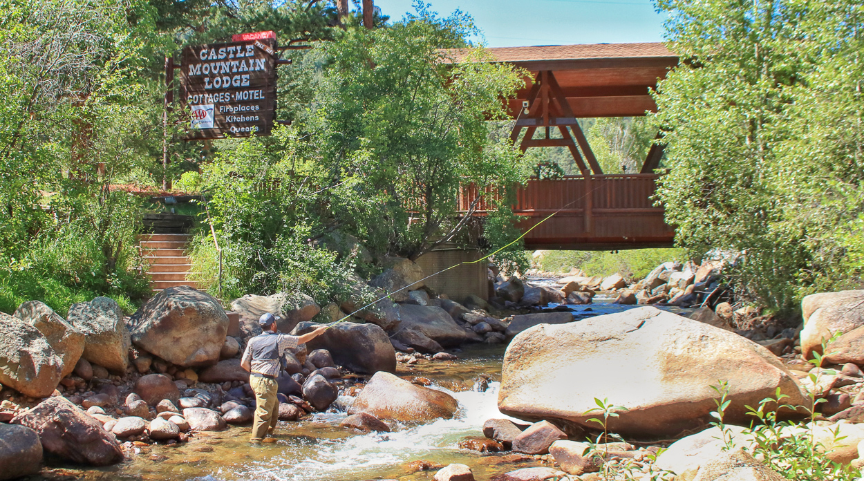 Fishing in Estes Park Castle Mountain Lodge Estes Park, CO