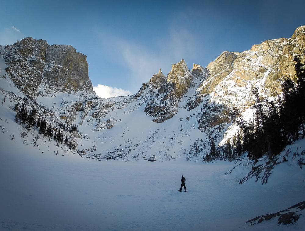 Snowshoeing in Rocky Mountain National Park