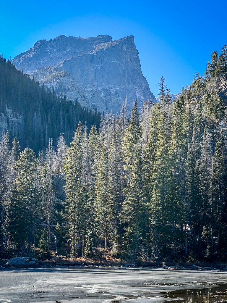 nymph lake rocky mountain national park